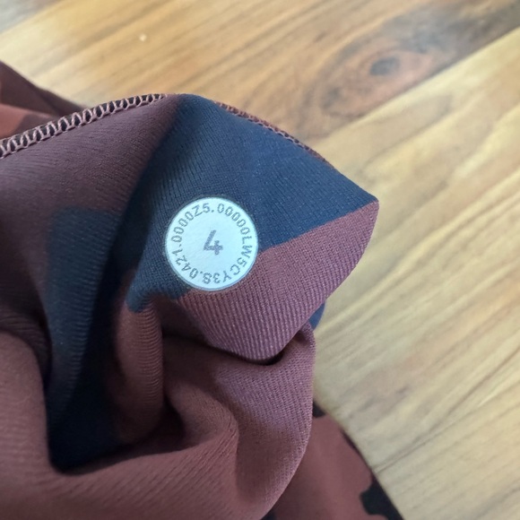 Lululemon Wunder Under High Rise Leggings Camo - Picture 4 of 4